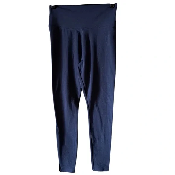 NWOT Simply Vera Vera Wang Deep Blue Leggings - Picture 3 of 4